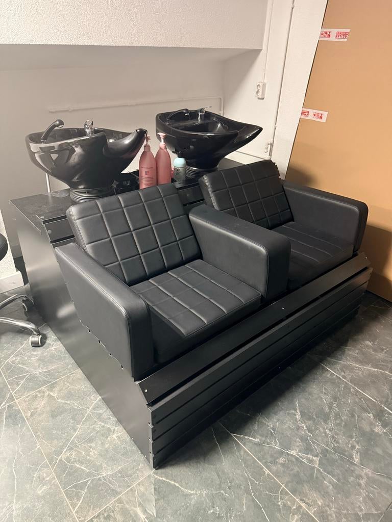 Zwarte wasbak, Ophalen, Gebruikt, Wastafel