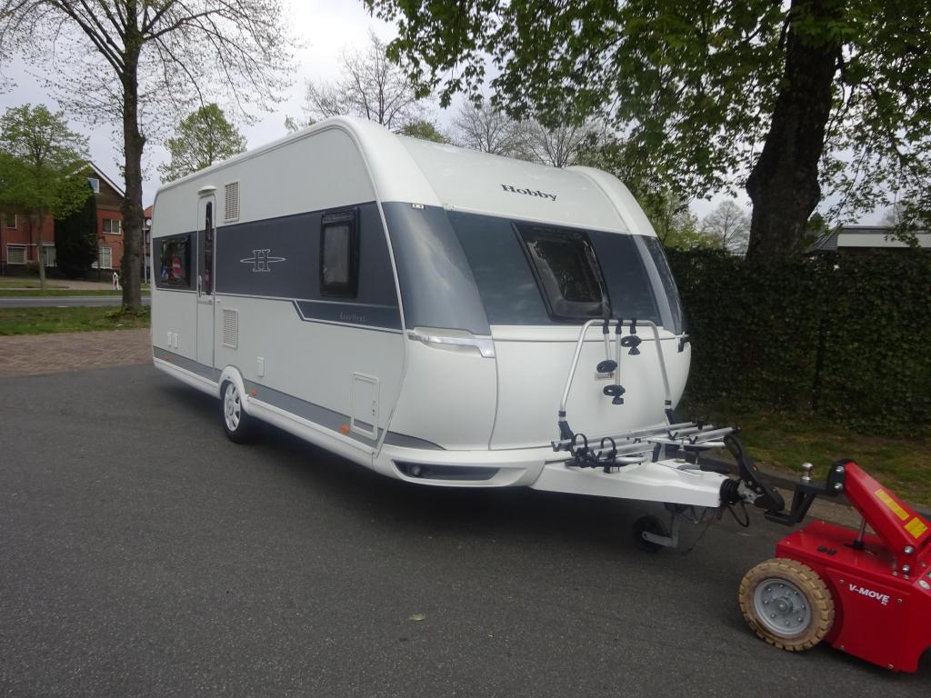 Hobby Excellent 560 Met Mover, Caravans en Kamperen, Rondzit, Hobby, Bedrijf, Overige typen