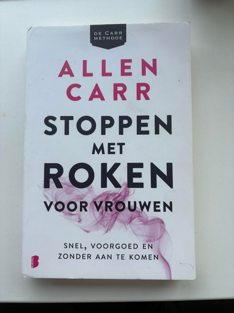Allen Carr Stoppen met Roken boeken, Ophalen of Verzenden, Gelezen, Gezondheid en Conditie