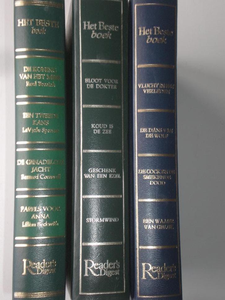 3 boeken Reader's Digest, Het Beste, Boeken, Romans, Zo goed als nieuw, Nederland, Ophalen of Verzenden