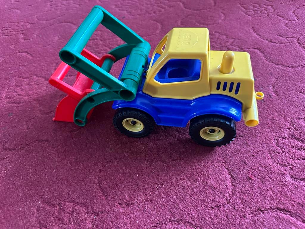 Speelgoed bulldozer met beweegbare schep, Ophalen of Verzenden, Zo goed als nieuw