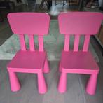 IKEA Mammut Kinderstoel 2 Stuks Roze, Kinderen en Baby's, Kinderkamer | Tafels en Stoelen, Ophalen, Zo goed als nieuw, Stoel(en)