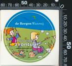 Sticker: De Bergen - Jouw eigen avontuur - Wanroij (4), Ophalen of Verzenden, Zo goed als nieuw, Bedrijf of Vereniging