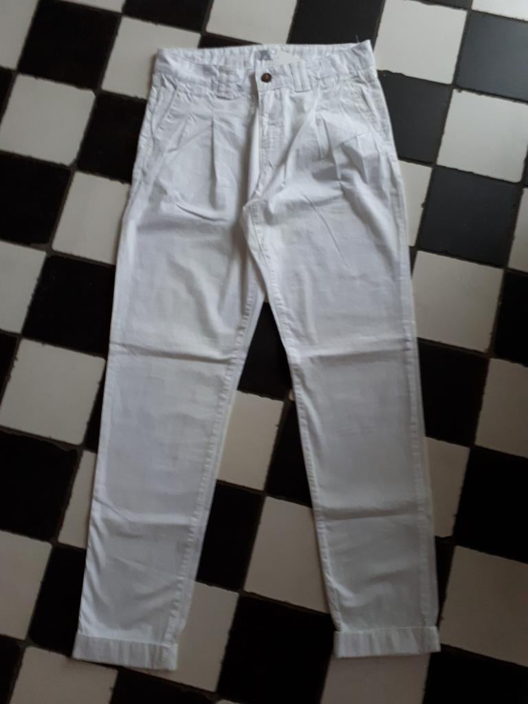 Sutherland lange broek wit maat 34 nieuwstaat als nieuw, Sutherland, Wit, Ophalen of Verzenden, Zo goed als nieuw