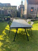 Tuintafel met stoelen, Ophalen, Zo goed als nieuw