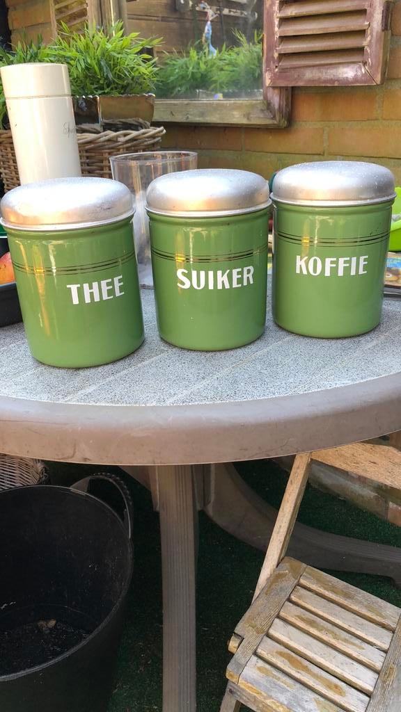 Reseda groen bussen, Ophalen of Verzenden