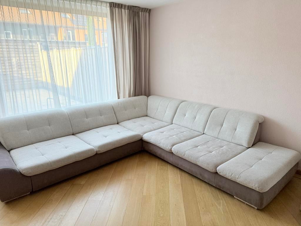Comfortabele Hoekbank met Slaapfunctie 305x295, Huis en Inrichting, Banken | Bankstellen, Ophalen, Hoekbank, 300 cm of meer, Zo goed als nieuw