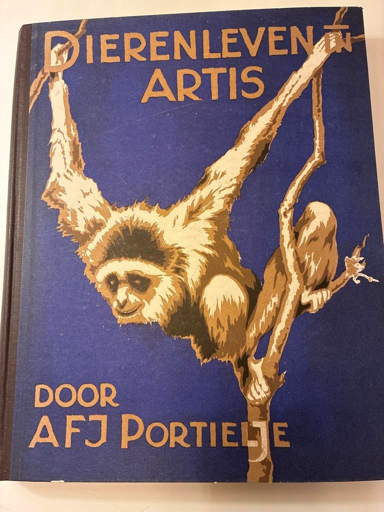 Volledig Verkade Artis boek met plaatjes - Dierenleven, Ophalen of Verzenden, Gelezen, Plaatjesalbum