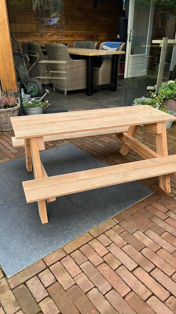 Picknicktafeltjes voor kinderen douglashout, Ophalen, Nieuw, Hout
