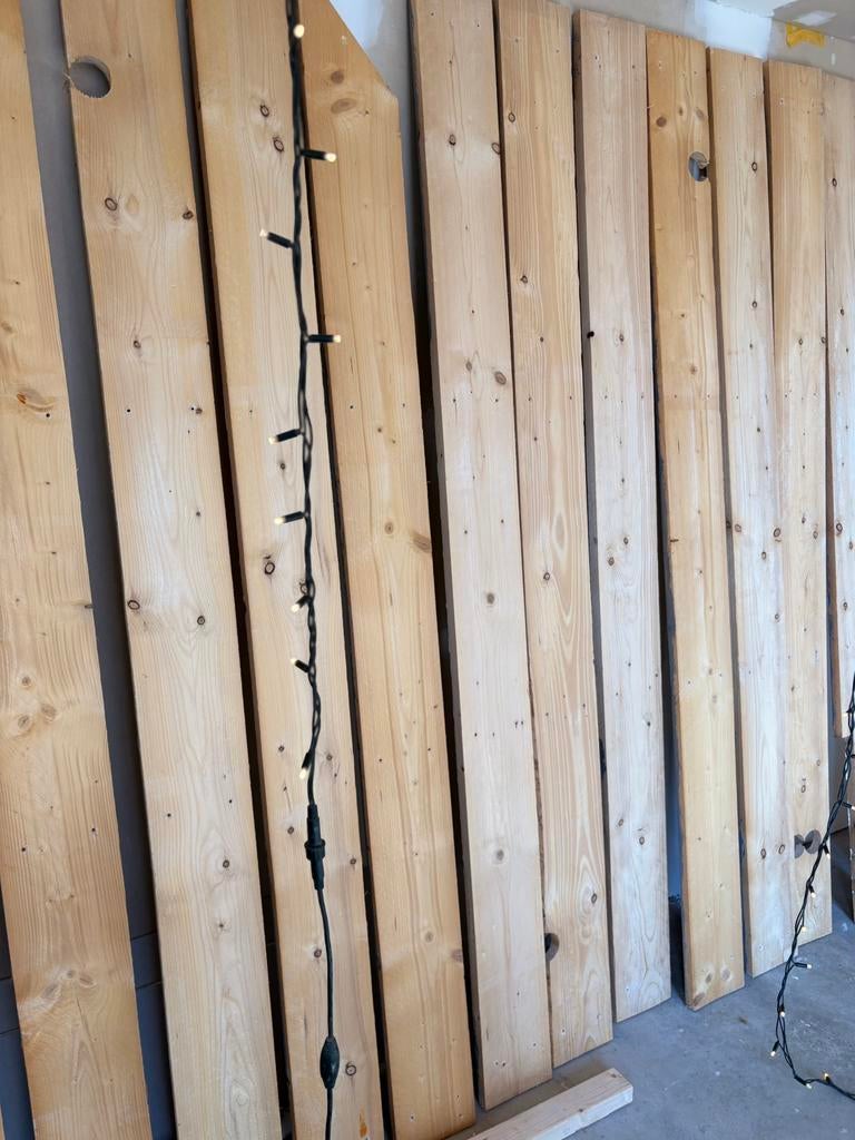 Steigerhouten planken., Ophalen of Verzenden, Zo goed als nieuw