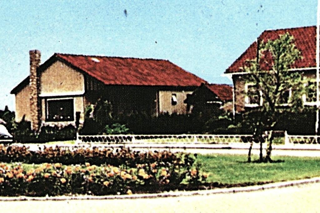 806199 Sliedrecht ZH 1971 Waalstraat Bungalows onbeschreven, Ophalen of Verzenden, 1960 tot 1980, Ongelopen, Noord-Brabant