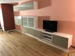 IKEA Besta wandmeubel met tv kast (complete set), Ophalen, Overige materialen, Gebruikt, 200 cm of meer