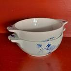 2 soepkommen OXO met oren, Gebruikt, Ophalen of Verzenden, Kom(men), Overige stijlen