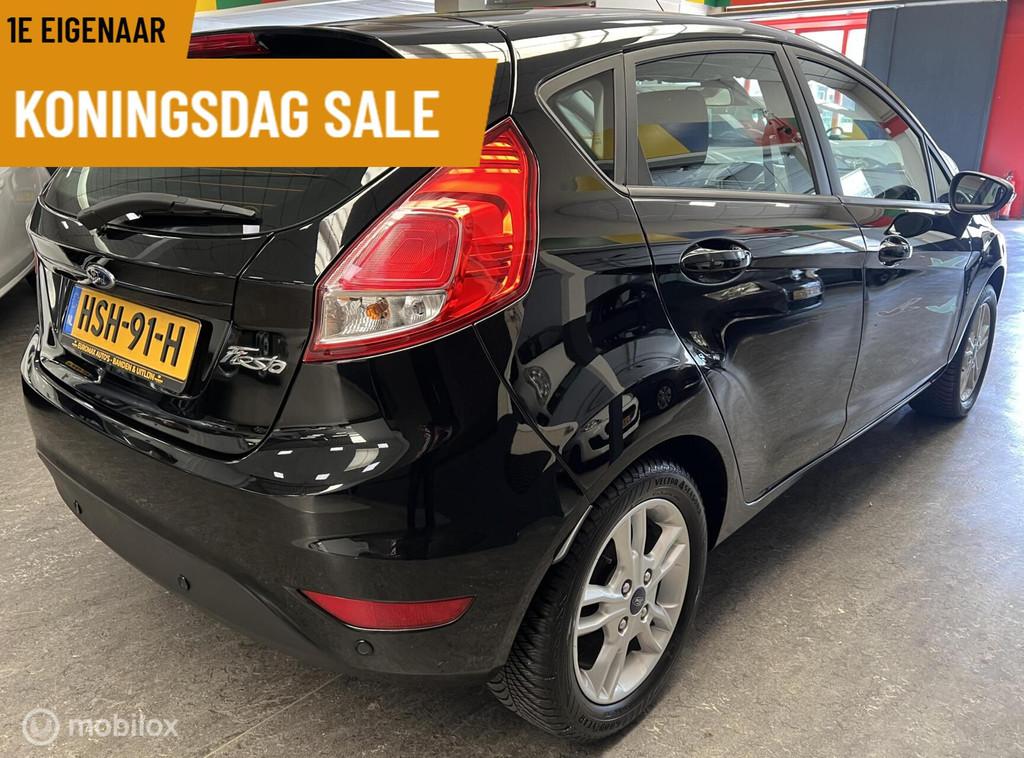 Ford Fiesta 1.0 Style Ultimate 2016 - rijklaar! - Distr vrv!, Voorwielaandrijving, Stof, Gebruikt, 525 kg