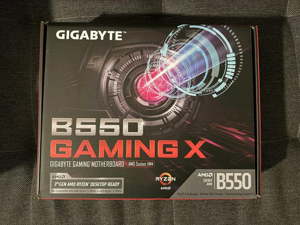Gigabyte B550 Gaming X, Computers en Software, Moederborden, Ophalen of Verzenden, Zo goed als nieuw, DDR4