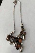 Mooie Dames Ketting met Bruine Stenen. NIEUW of Groene Steen, Ophalen of Verzenden, Nieuw, Steen of Mineraal