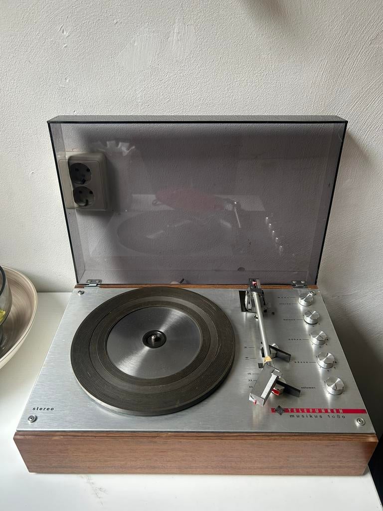 Vintage Telefunken Musikus 1080 platenspeler, Ophalen, Gebruikt, Overige merken