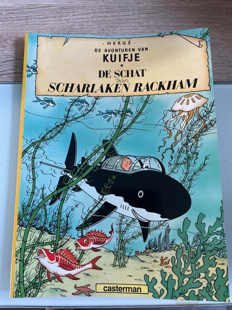Kuifje: De Schat van Scharlaken Rackham - Casterman, Eén stripboek, Ophalen, Zo goed als nieuw