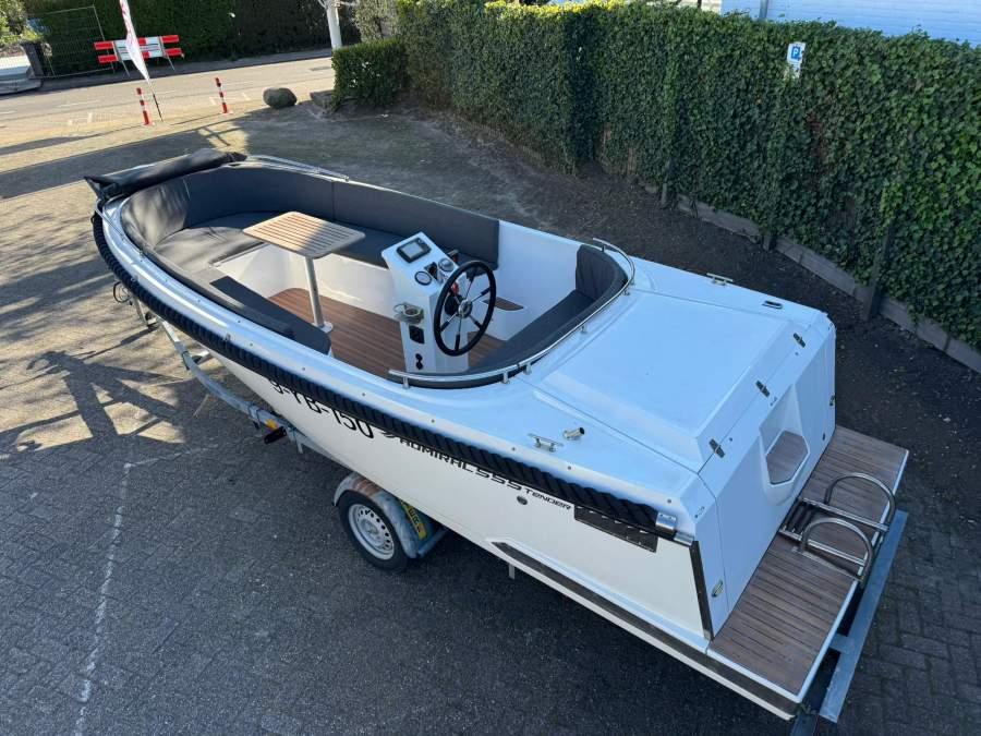 Admiraal 555 tender (bj 2019), Gebruikt, Overige brandstoffen, 3 tot 6 meter