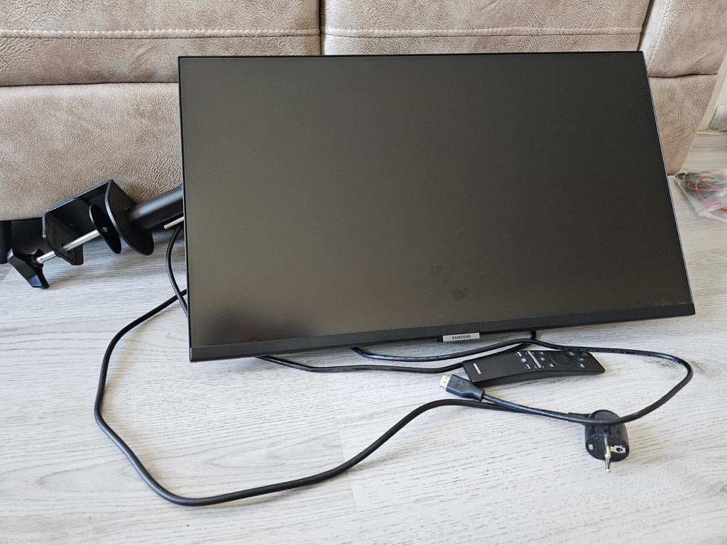 Samsung Smart Monitor M5 (27 inch) - Full HD with stand, Computers en Software, Monitoren, Ophalen, HDMI, Ingebouwde speakers