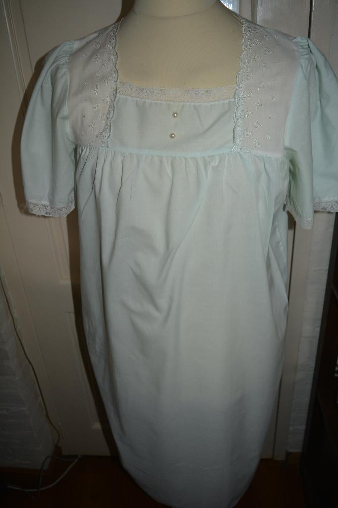 nachtjapon, canda, zacht groen z.g.a.n. nachtjapon, mt 36/38, Canda, Ophalen of Verzenden, Zo goed als nieuw, Maat 36 (S)