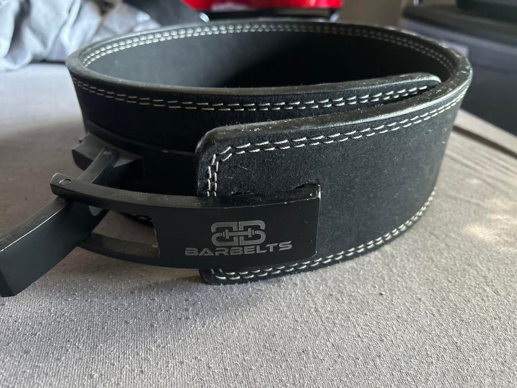 Squad Bench Deadlift Belt - Licht gebruikt en verstelbaar, Ophalen of Verzenden, Zo goed als nieuw, Rug, Halterriem