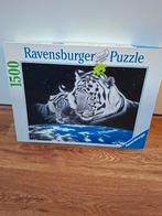 Ravensburger Puzzel - Tijgerdromen - 1500 stukjes, Ophalen of Verzenden, 500 t/m 1500 stukjes, Zo goed als nieuw, Legpuzzel