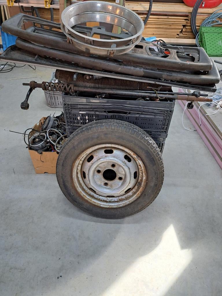 Grote partij Volkswagen Kever onderdelen, Ophalen, Gebruikt, Volkswagen