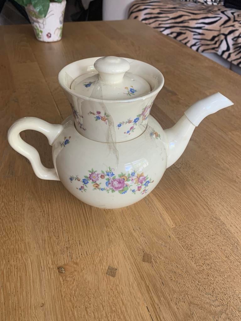 Oude koffiepot (duif), Antiek en Kunst, Ophalen of Verzenden