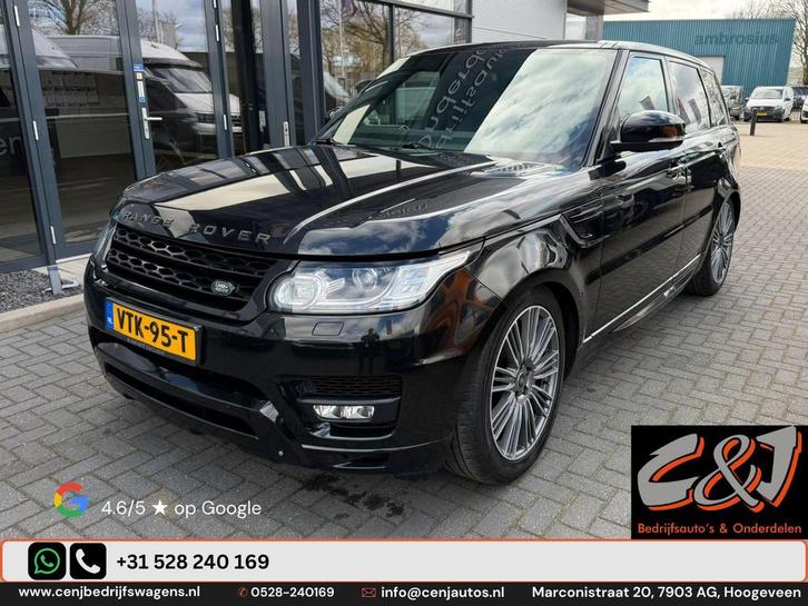Land Rover Range Rover Sport 3.0 SdV6 Dynamic motor en voors, Auto diversen, Schadeauto's, Land Rover, Automaat, Diesel, SUV of Terreinwagen
