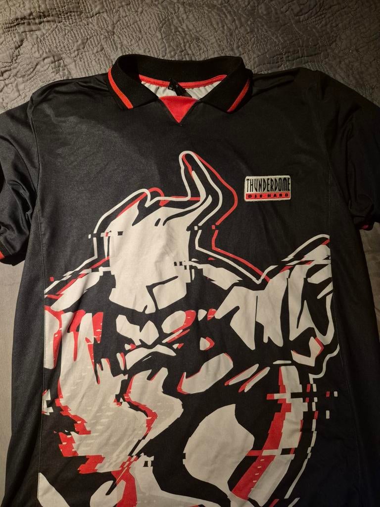 Thunderdome Soccershirt maat xl, Thunderdome, Zwart, Maat 56/58 (XL), Ophalen of Verzenden