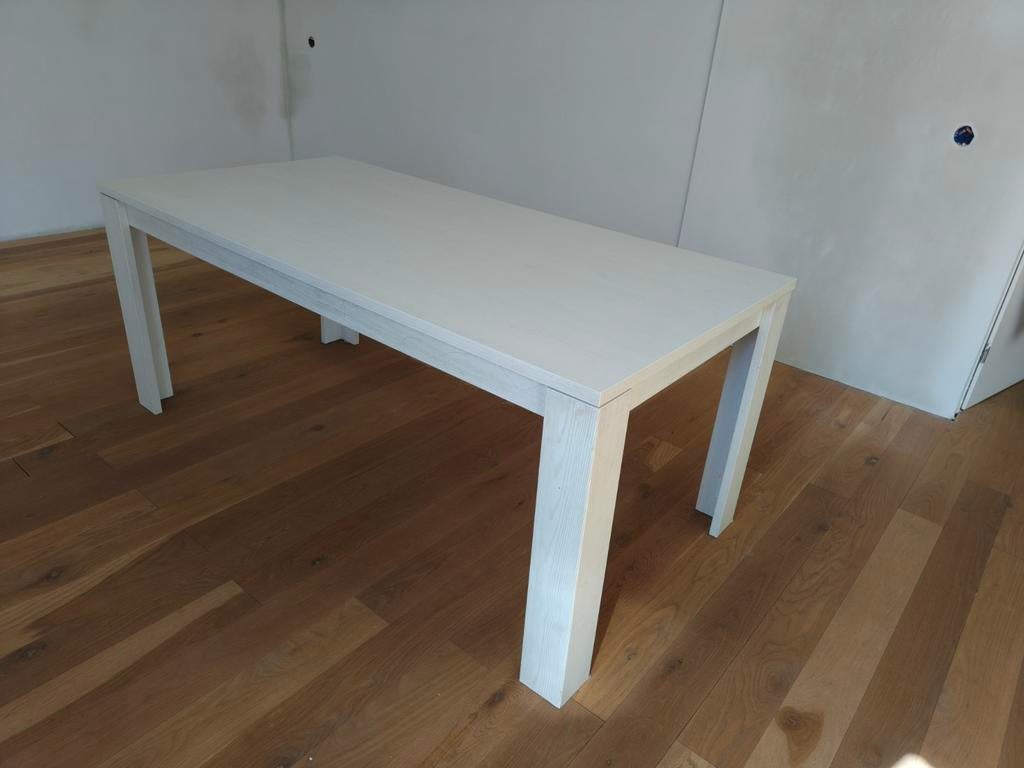 Uitschuifbare eettafel 180 (230)*90*76cm, Huis en Inrichting, Tafels | Eettafels, Ophalen, Gebruikt, 50 tot 100 cm, Vijf personen of meer