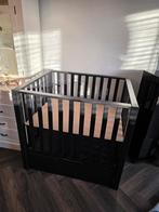 Europe baby box mees babypark zwart, Ophalen, Gebruikt, Rechthoekig, Lade
