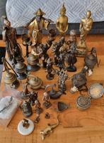 Verzameling bronzen en koper  beeldjes 30 stuks, Antiek en Kunst, Antiek | Koper en Brons, Ophalen, Brons