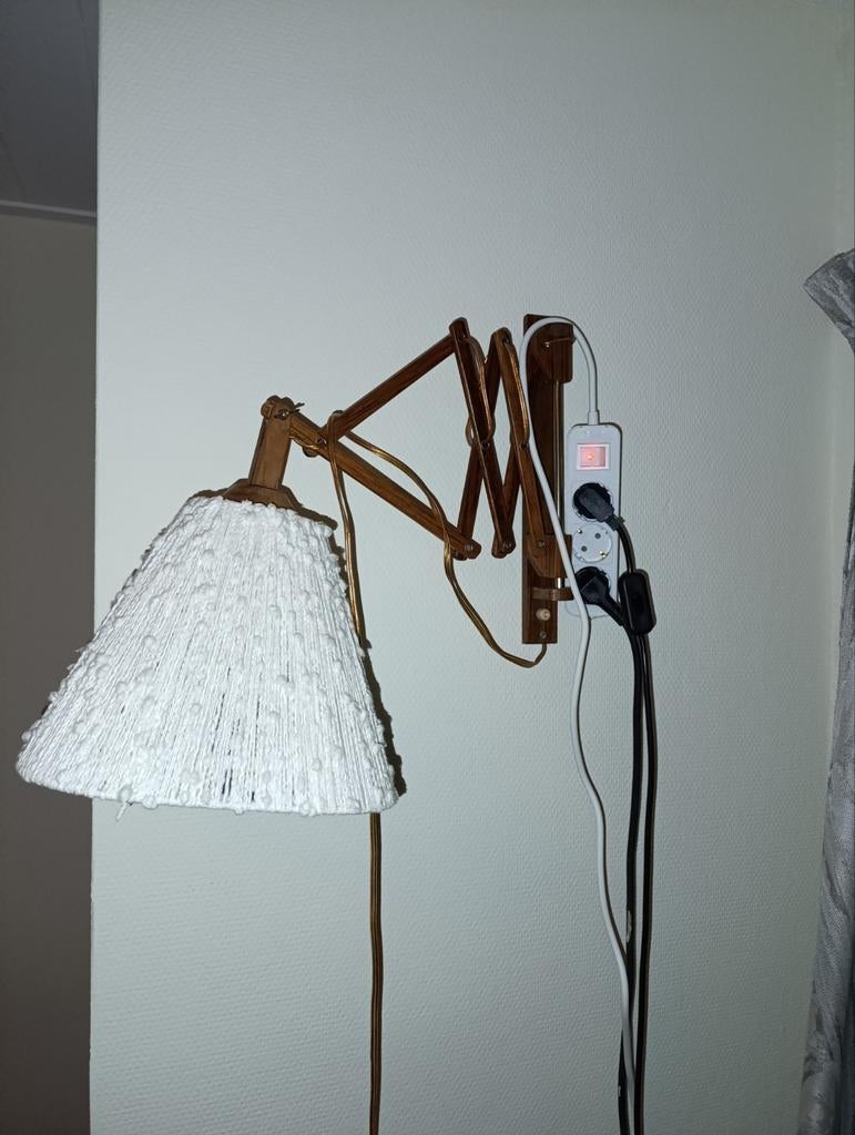 Vintage schaarlamp, ca 1960, Ophalen