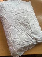 Comfortabel synthetisch kussen met sloop, Ophalen of Verzenden, Gebruikt, Wit, Rechthoekig