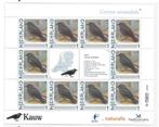 Vel persoonlijke zegels, Vogels Kauw, postfris, Postzegels en Munten, Postzegels | Nederland, Ophalen of Verzenden, Postfris