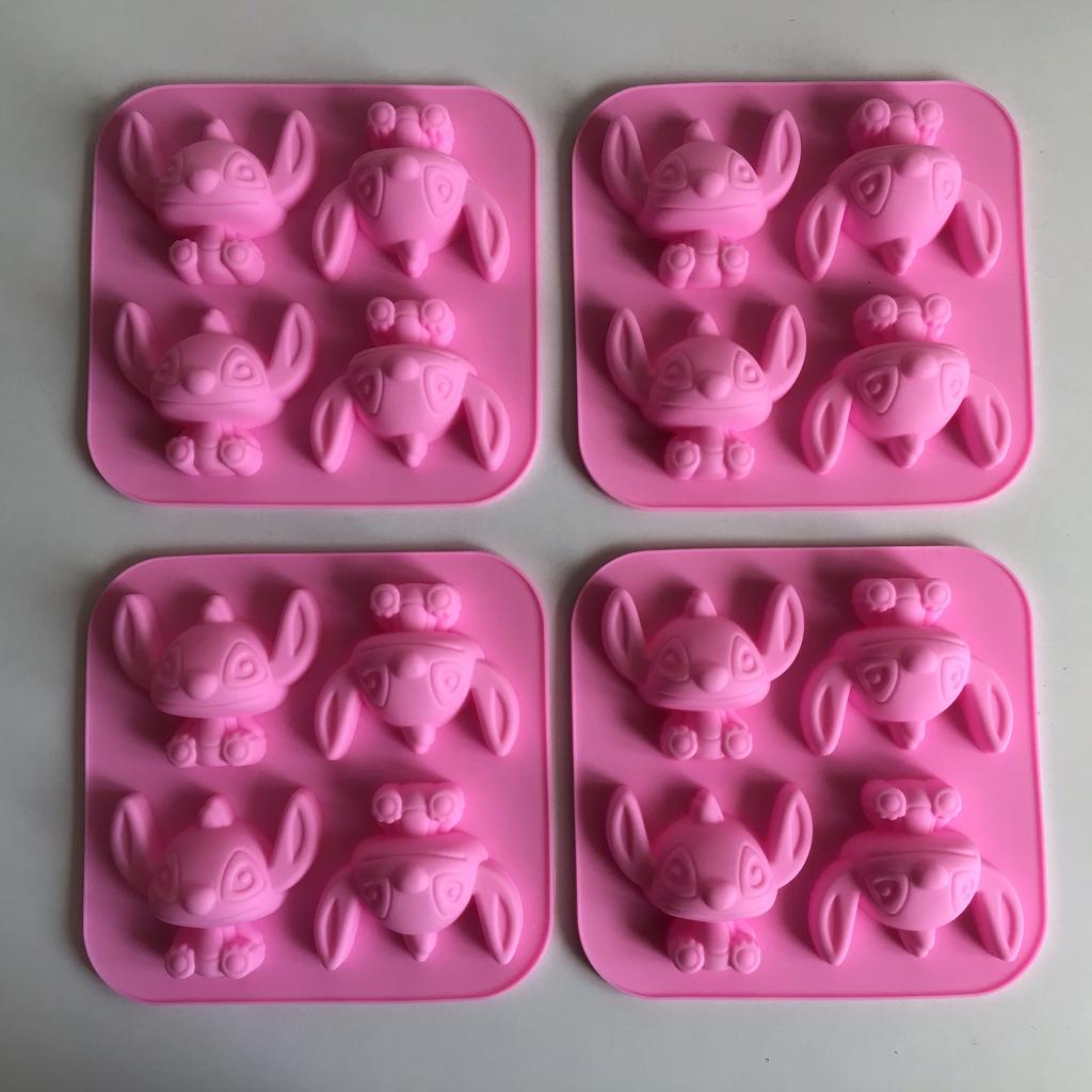 Siliconen bakvorm mal Stitch zeep snoep koek cake gips vorm, Ophalen of Verzenden, Nieuw, Bakvorm
