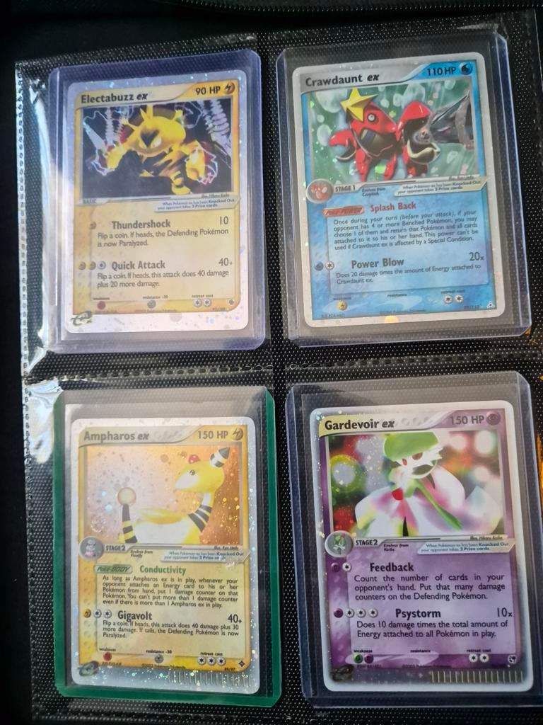 Zeldzame Oude Pokémon EX Kaarten, Ophalen of Verzenden
