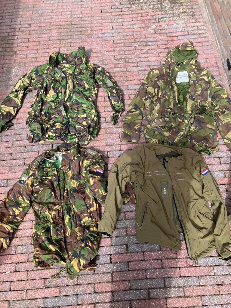 Militaire Landmacht jassen: maat L, Ophalen, Landmacht, Nederland, Kleding of Schoenen