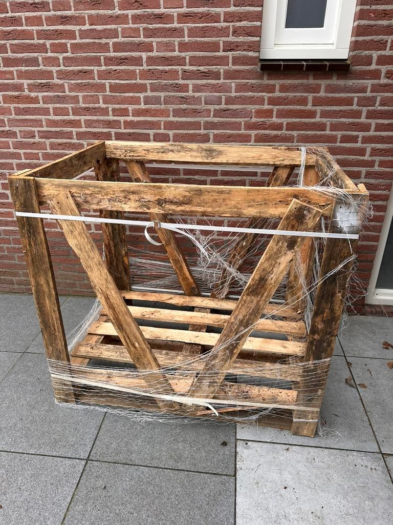 Gratis op te halen houten pallet, Minder dan 3 m³, Ophalen