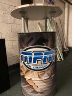 Olievat Stoelen & Tafel Set voor Mancave, Ophalen, Gebruikt