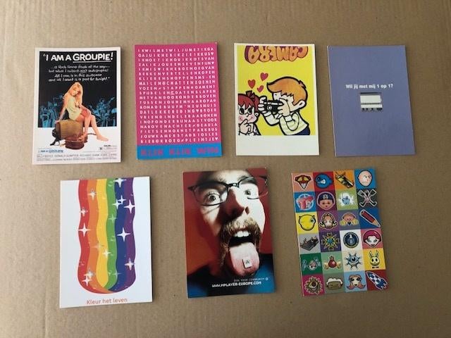 Boomerang kaarten, Ophalen of Verzenden, 1980 tot heden, Ongelopen, Overige thema's