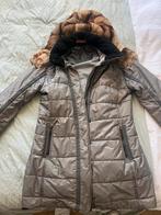 Frauenschuh ski jas grijs met konijnenbont capuchon, maat 42, Ophalen of Verzenden, Zo goed als nieuw, Maat 38/40 (M), Jack