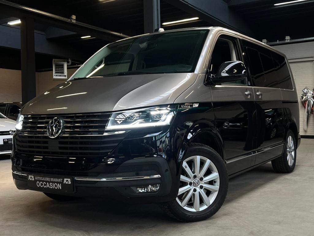 Volkswagen Transporter Multivan 2.0 TDI L1H1 Highline 7Pers/, Gebruikt, 7 stoelen, Zwart, Origineel Nederlands