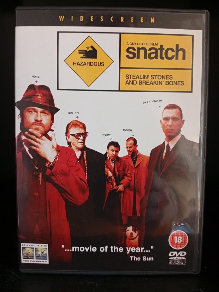 Snatch - A Guy Ritchie Film DVD 2 Disc, Cd's en Dvd's, Dvd's | Thrillers en Misdaad, Vanaf 16 jaar, Ophalen of Verzenden, Zo goed als nieuw
