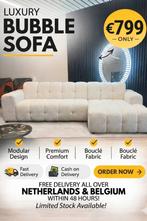 Luxury Bubble Sofa – Premium Bouclé Fabric | Free Delivery, Huis en Inrichting, Banken | Sofa's en Chaises Longues, Ophalen of Verzenden