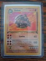 Pokemon Golem 36/62 Holo 1st Edition fossil Set, Ophalen of Verzenden, Gebruikt, Losse kaart, Foil