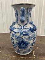 Chinees blauw wit reproductie vaasje - Jaren '60, Ophalen of Verzenden