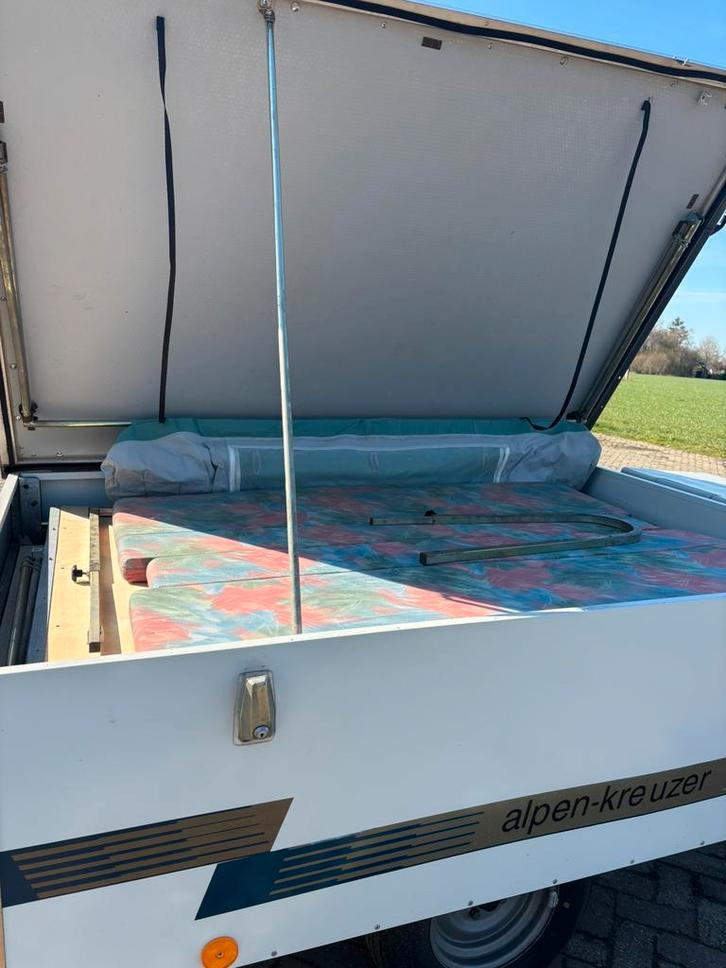 Alpenkreutzer parade vouwwagen, Caravans en Kamperen, Vouwwagens, Alpenkreuzer, tot en met 6, Groen, Aanwezig, Ophalen